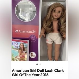 American Girl Doll Lea Clark Retired  doll of the year 2016